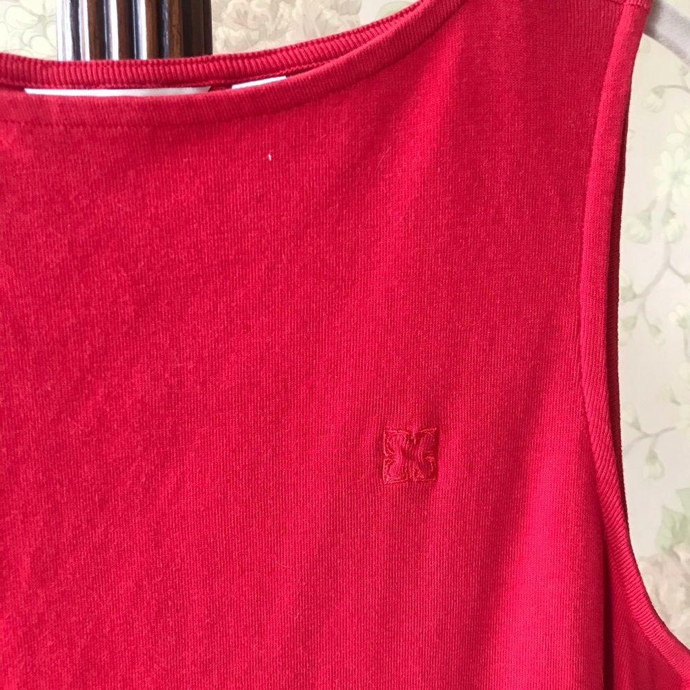 Red Liz Claiborne Tank Top